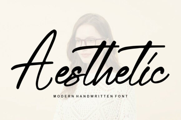Aesthetic: A Timeless Handwritten Font for Elegant Design