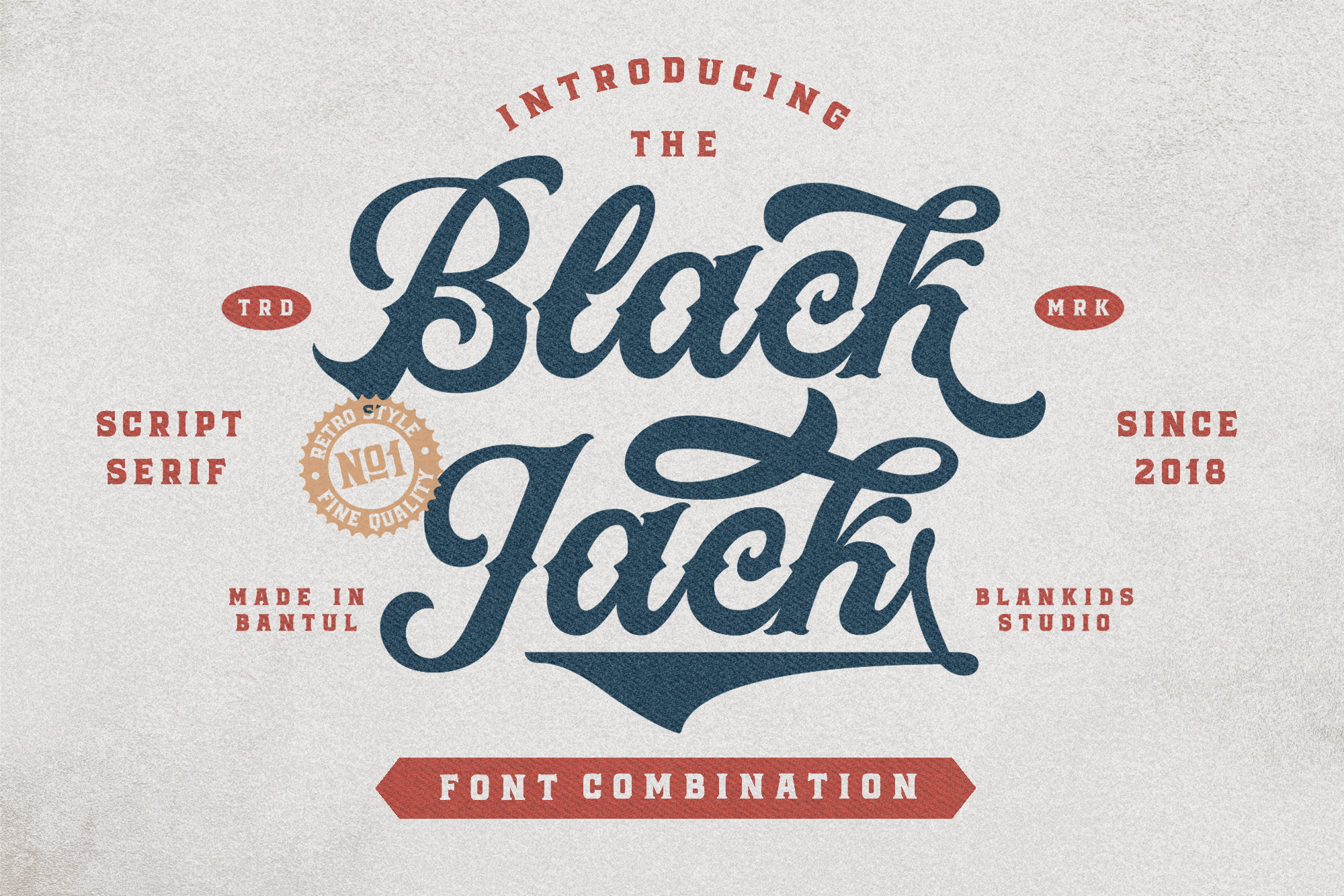 Black Jack Display: A Vintage-Inspired Font That Bridges Past and Present