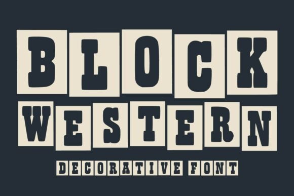 Block Western: Bold, Unique, and Perfect for Western Vibes