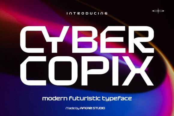 Cyber Copix: A Futuristic Font for Bold Digital Design