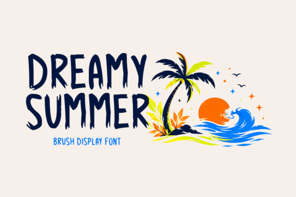 Dreamy Summer: A Font That Captures the Magic of Tropical Nights