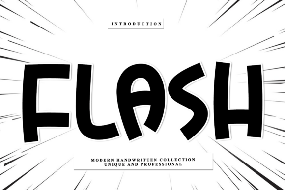 Flash: A Versatile Script Font for Artisanal Branding