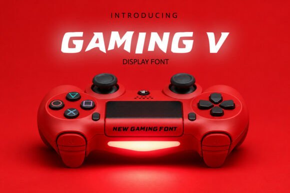 Gaming V: The Bold, Aggressive Font for High-Performance Design