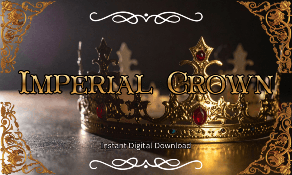 Imperial Crown Font: Royal Elegance for Your Designs