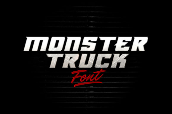 Monster Truck: A Bold Font for Dynamic Designs
