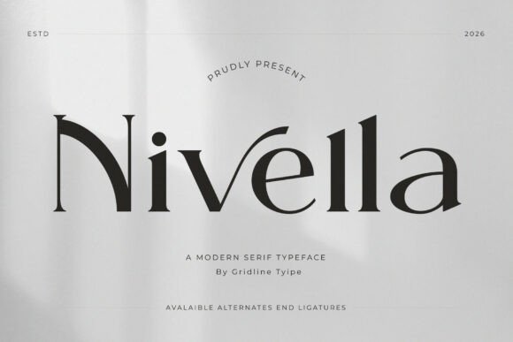 Nivella: The Modern Serif That Defines Sophistication