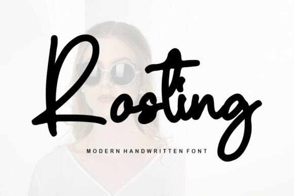 Rosting: A Handwritten Font for Elegant Design