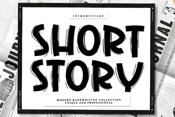Short Story: A Timeless Handwritten Font for Creative Expression