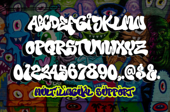 Wild Hustle Graffiti: Bold, Stylish, and Perfect for Any Design